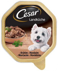 Cesar vanička hovězí paštika s játry 