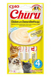 Churu Cat Snack Chicken with Beef & Cheese ...