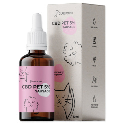 Cure Point Olej CBD PET 5% Sausage 