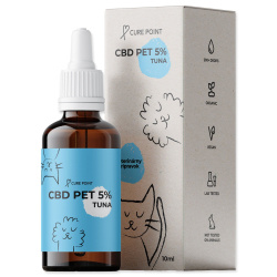 Cure Point Olej CBD PET 5% Tuna 