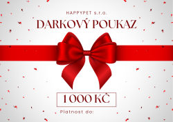 Dárkový poukaz v hodnotě 1000 Kč