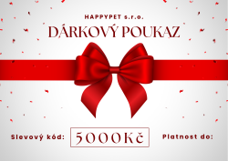Dárkový poukaz v hodnotě 5 000 Kč