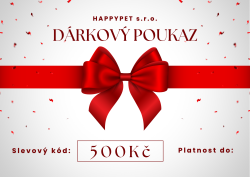 Dárkový poukaz v hodnotě 500 Kč