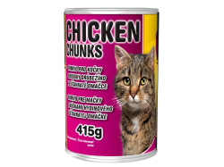 Delikan Konzerva Cat Chicken Chunks