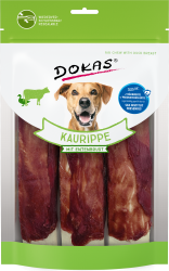 Dokas Žebra z hovězí kůže obalená kachním masem...