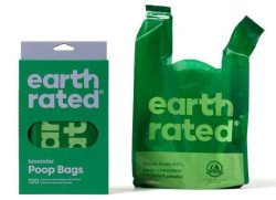 Earth Rated Sáčky na trus s vůní levandule 120ks