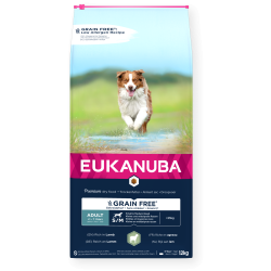 Eukanuba Grain Free Adult Small & Medium Lamb 