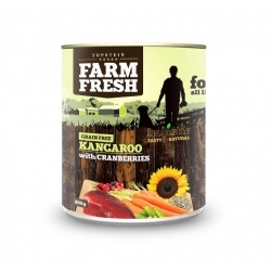 Farm Fresh Konzerva Kangaroo with Cranberries 800g