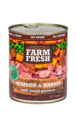 Farm Fresh Konzerva Venison & Rabbit with S...