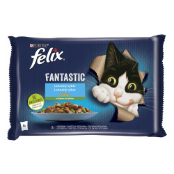 Felix Fantastic Lahodný výběr s lososem a zelen...