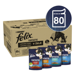 Felix Fantastic Multipack hovězí,kuře,tuňák,tre...