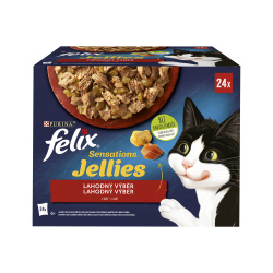 Felix Sensations Jellies Lahodný výběr v želé 