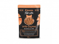 Fitmin Cat For Life kapsička Sterilized Salmon 