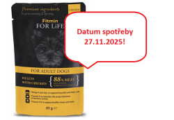Fitmin Dog For Life kapsička Kuřecí se šunkou a...