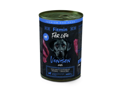 Fitmin Dog For Life konzerva Venison Paté 
