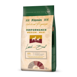 Fitmin Dog Medium Maxi Performance Lamb With Beef 12kg