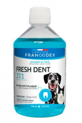 Francodex Fresh Dent 2v1 pro psy a kočky 500ml