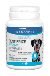 Francodex Žvýkací zubní pasta v tabletách pes 2...