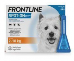 Frontline Mono spot on dog S 2-10kg 3 x 0,67ml
