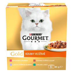 Gourmet Gold kousky ve šťávě se zeleninou