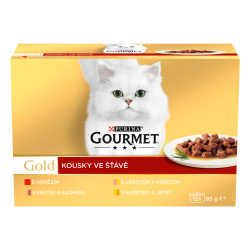 Gourmet Gold kousky ve šťávě 