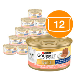 Gourmet Gold Paštika s lososem 