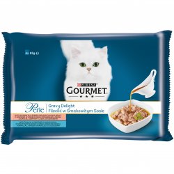 Gourmet Perle Gravy Delight Salmon+Tuna 