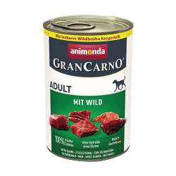 GranCarno Adult konzerva - se zvěřinou 