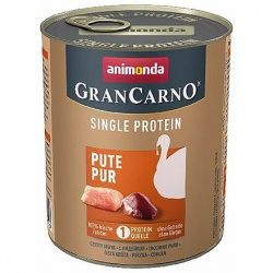 GranCarno Single Protein čisté krůtí, konzerva pro psy