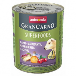 GranCarno Superfoods jehněčí,amarant,brusinky,los.olej pro psy