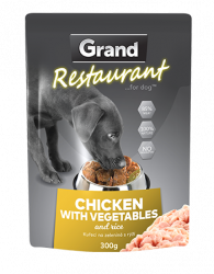 Grand Restaurant Dog kapsa Kuřecí na zelenině s rýží 