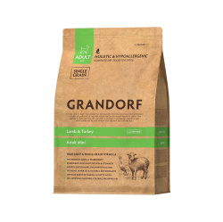 Grandorf granule pro psy Adult Mini - Jehně a k...