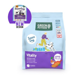 Green Petfood Vitality with Insects 