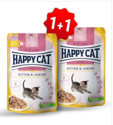 Happy Cat kapsička Kitten & Junior Land-Gef...