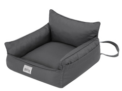 Hobbydog Přepravní sedačka Oxford grafitová