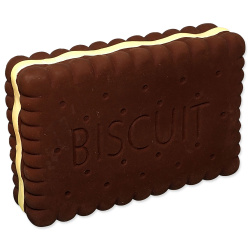 Hračka Dog Fantasy Latex Sušenka tmavá se zvuke...