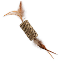 Hračka Magic Cat váleček mořská tráva s pírky 1...