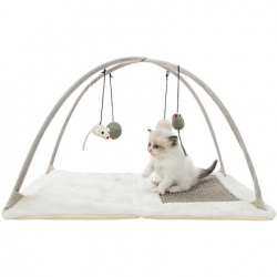 Trixie Hřiště, škrabací podložka s hračkou na p...