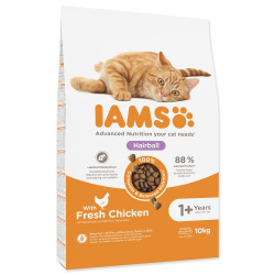 IAMS for Vitality Cat Adult/Senior Hairball Chi...