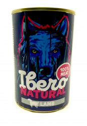 Ibero Natural Dog konzerva Adult Lamb 
