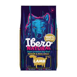 Ibero Natural Grai Free Dog Medium & Maxi A...