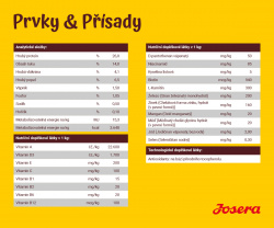 Josera Adult Large Breed_prvky