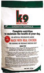 K-9 Selection Growth Formula 12kg