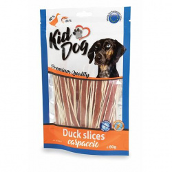 Kiddog Kachní proužky carpaccio 80g