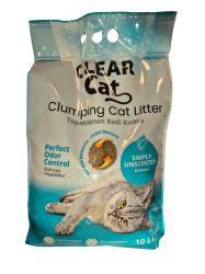 Kočkolit Clear Cat Naturel 10l
