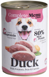 LOUIE Complete Menu Dog konzerva Duck Monoprotein_new