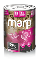 Marp Dog konzerva Variety Single Turkey 400g