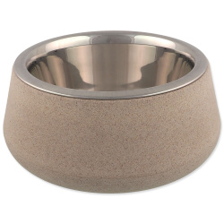 Miska Dog Fantasy nerez EcoStyle béžová 14cm, 4...