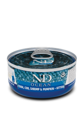 N&D Cat Ocean Kitten Tuna & Cod & S...
