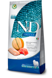 N&D GF Dog Ocean Adult Giant Salmon & C...